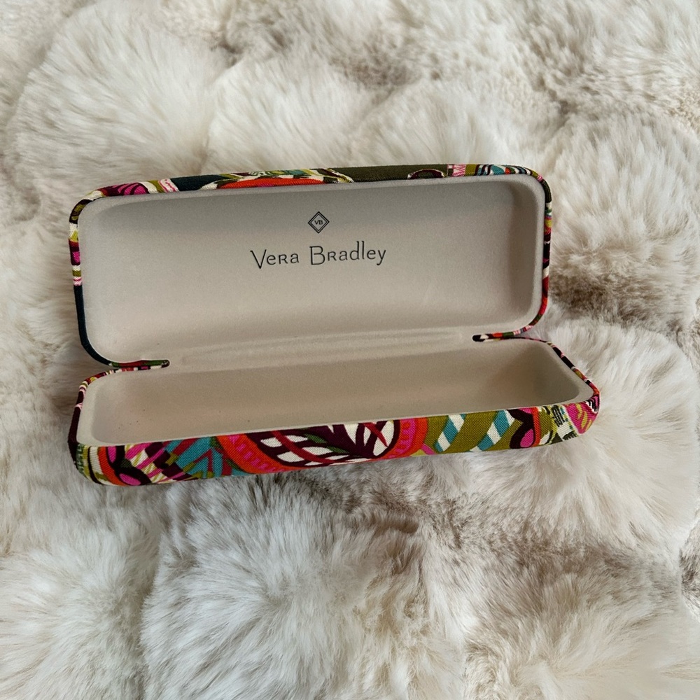 RARE retired very berry paisley Vera Bradley fabric wrapped clamshell case